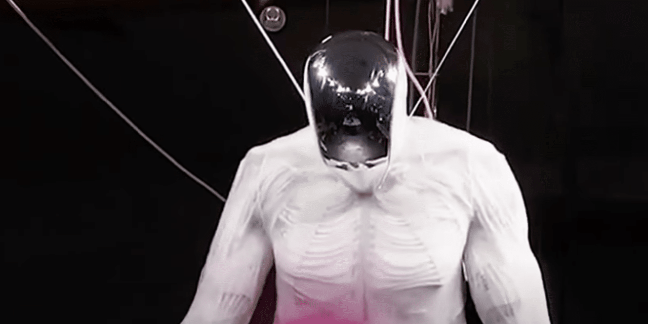 World-first humanoid robot ‘Protoclone’ with ‘muscles & bones’ twitches & spasms into life